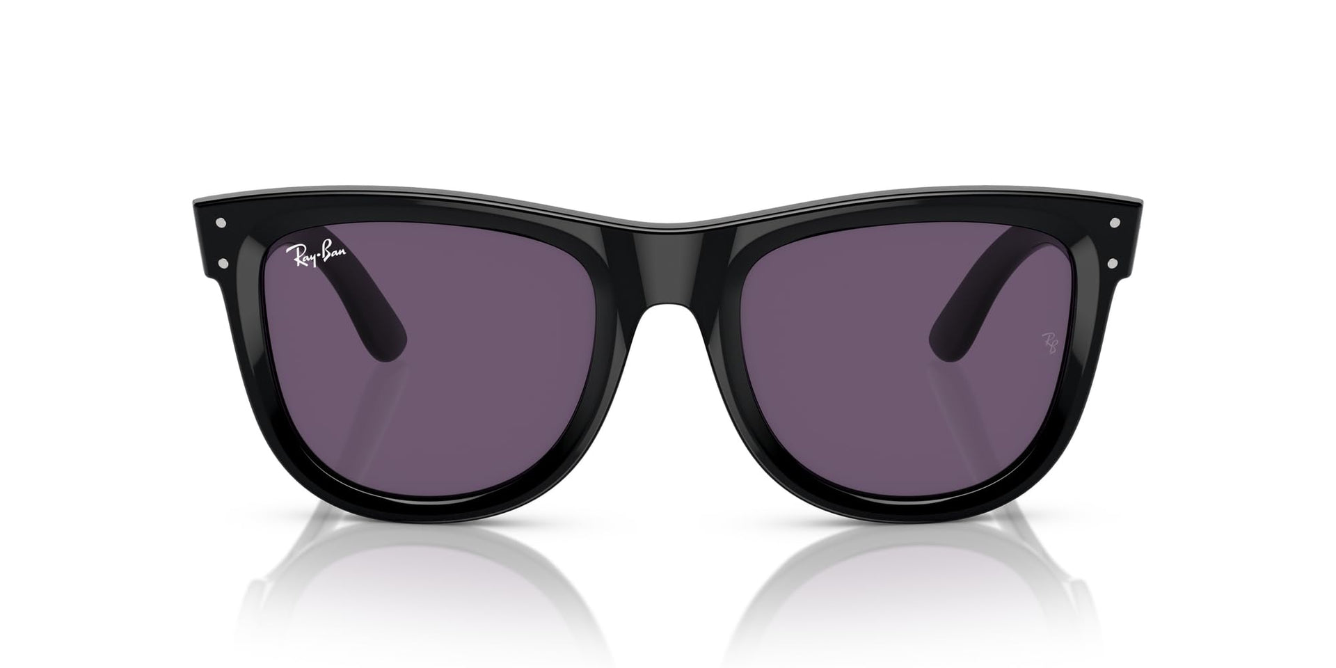 Ray-Ban Wayfarer Reverse RBR0502S Sunglasses - Black/Violet / 50 mm - 8056262095270