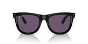 Ray-Ban Wayfarer Reverse RBR0502S Sunglasses - Black/Violet / 53 mm - 8056262095263