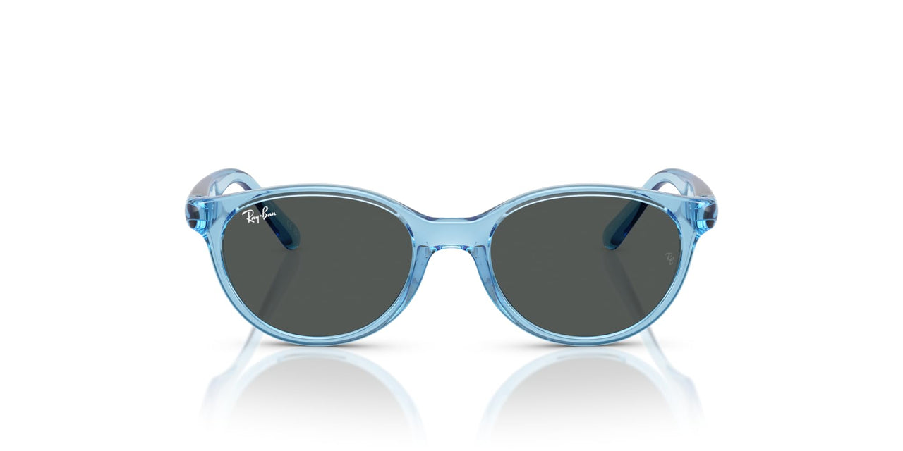 Ray-Ban RJ9080S Sunglasses - Transparent Blue/Dark Grey / 45 mm - 8056262282038