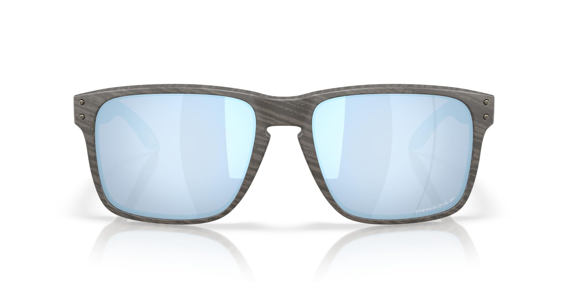 Oakley Holbrook XXL Sunglasses - Woodgrain/Prizm Deep Water Polarized / 61 mm - 888392664617