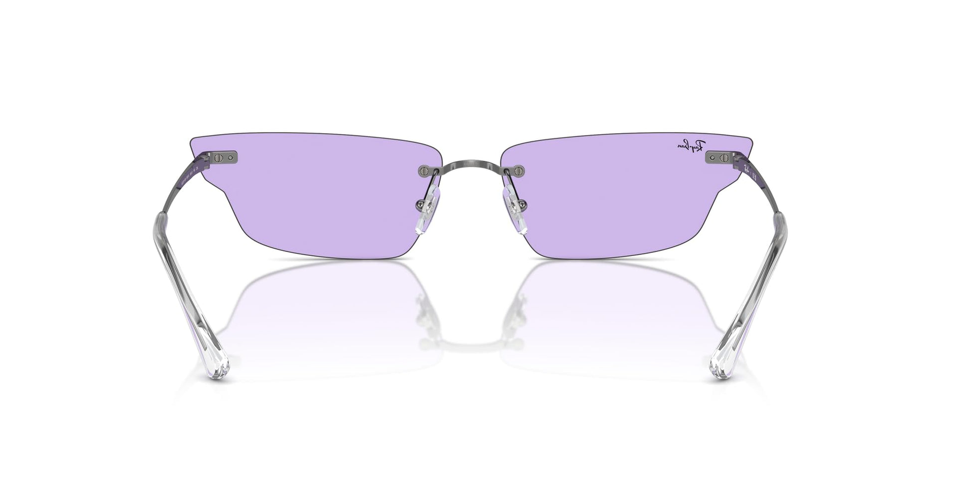 Ray-Ban Anh RB3731 Sunglasses - Gunmetal/Violet / 66 mm - X0045V4YWV - Additional Image 3