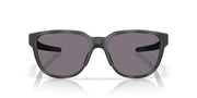 Oakley Actuator Low Bridge Fit Sunglasses - Matte Transparent Stonewash Tortoise/Prizm Grey Polarized / 57 mm - 888392645906