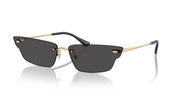 Ray-Ban Anh RB3731 Sunglasses - Light Gold/Dark Grey / 66 mm - X0045V50C9 - Additional Image 1