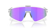 Oakley Latch Panel Sunglasses - Matte Clear/Prizm Violet / 35 - 888392619594