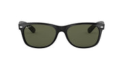 Ray-Ban New Wayfarer RB2132 Sunglasses - Black/Polarized Green / 58 mm - 8053672562569