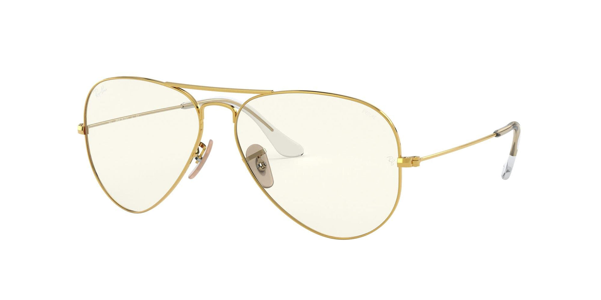 Ray-Ban Aviator RB3025 Sunglasses Batch 3 - Gold/Photochromic Grey / 62 mm - X002U9C6P7 - Additional Image 1
