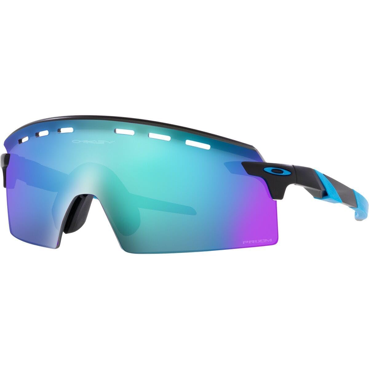 Oakley Encoder Strike Vented Sunglasses - Matte Black/Prizm Sapphire / 39 mm - X003VW5ATV