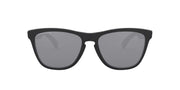 Oakley Frogskins Low Bridge Fit Sunglasses - Matte Black/Prizm Black Polarized / 54 mm - 888392406897