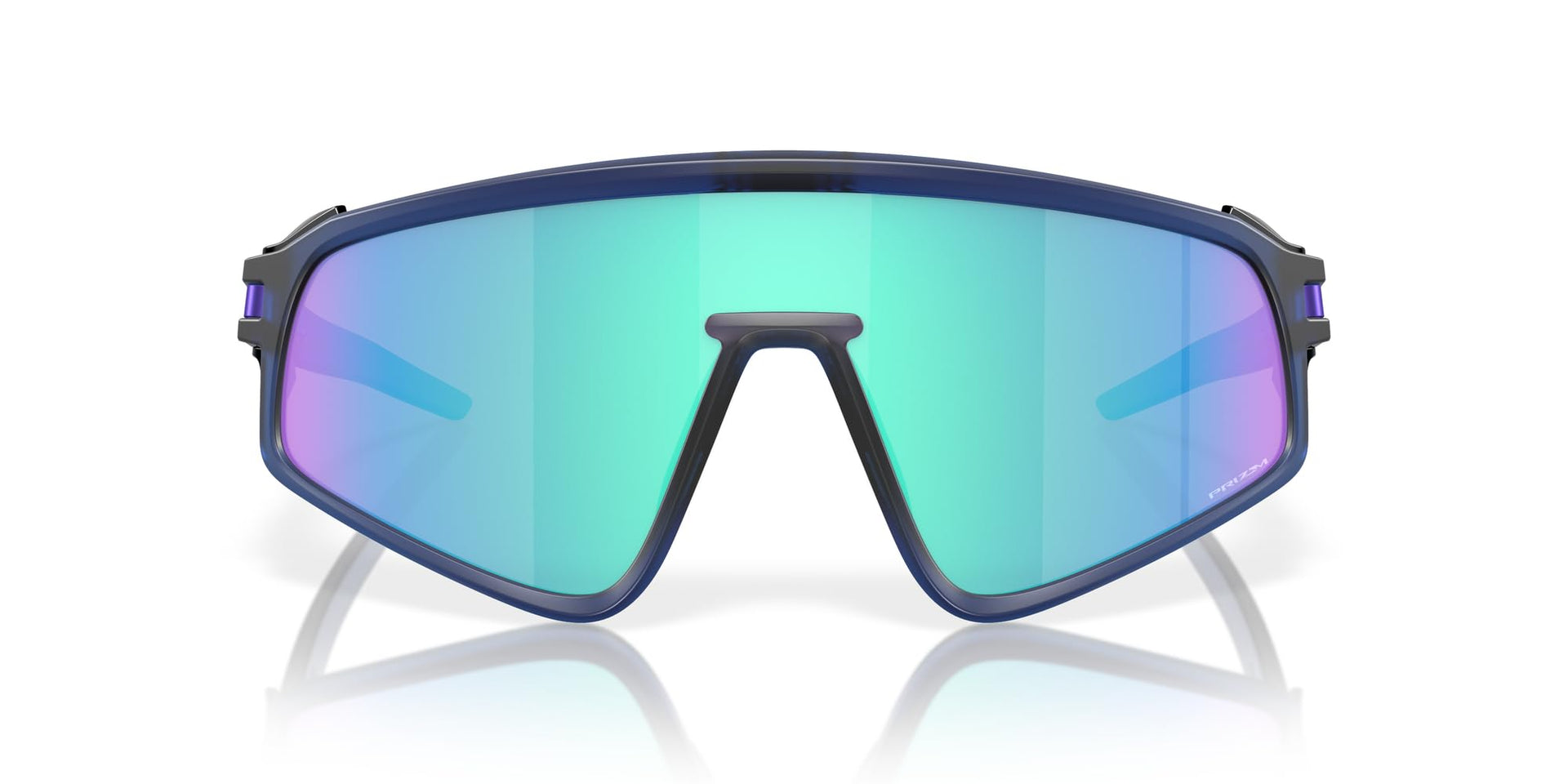 Oakley Latch Panel Sunglasses - Matte Trans Navy/Prizm Sapphire / 35 - 888392622501