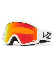 VonZipper Cleaver Chrome Lense Sunglasses - White Gloss / One Size - X003E8GHI5