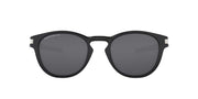Oakley Latch Low Bridge Fit Sunglasses - Matte Black Ink/Prizm Black Polarized / 53 - 888392406903