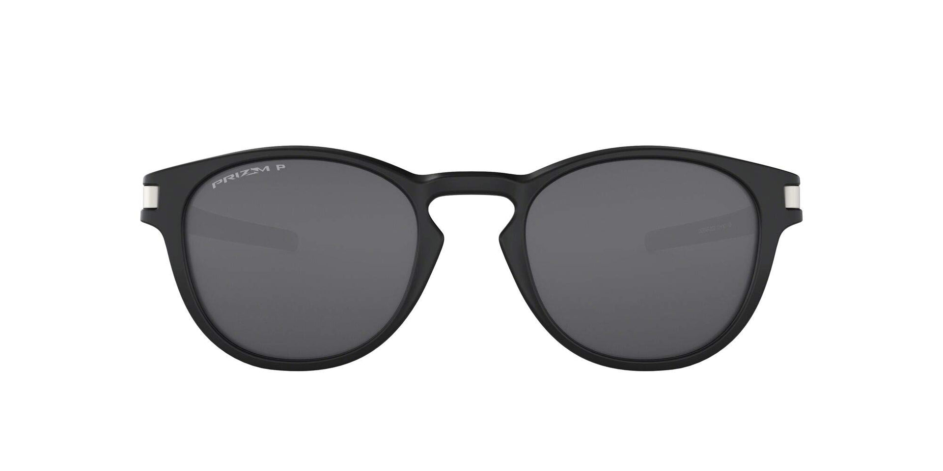 Oakley Latch Low Bridge Fit Sunglasses - Matte Black Ink/Prizm Black Polarized / 53 - 888392406903