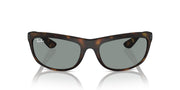 Ray-Ban Balorama RB4089 Sunglasses - Matte Havana/Blue / 62 mm - 8056262051733