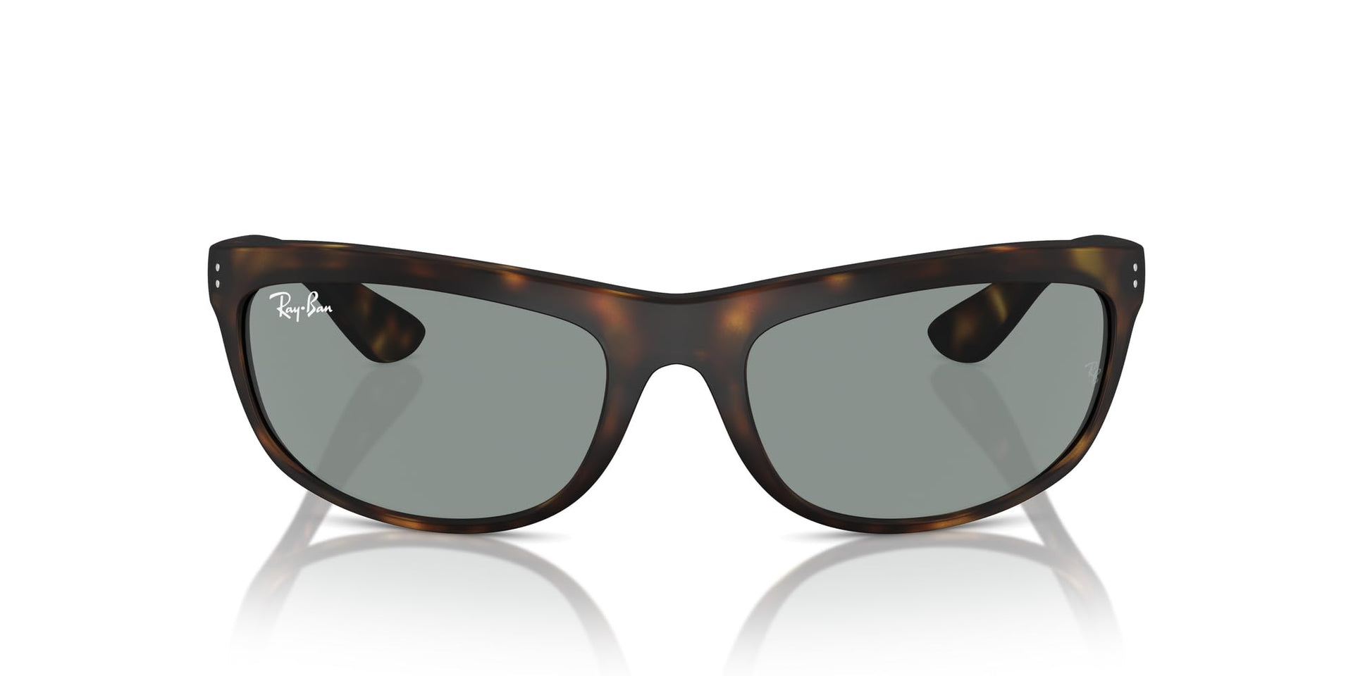 Ray-Ban Balorama RB4089 Sunglasses - Matte Havana/Blue / 62 mm - 8056262051733