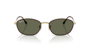 Ray-Ban RB3749 Sunglasses - Havana on Gold/Green Polarized / 58 mm - 8056262282373