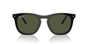Ray-Ban RB2210F Sunglasses - Black / Green / Standard - 8056262044674