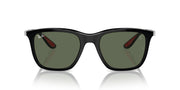 Ray-Ban RB4433M Sunglasses - Black/Dark Green / 54 mm - 8056262012048