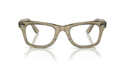 Ray-Ban Original Wayfarer Low Bridge Fit RB2140F Sunglasses - Photochromic Striped Grey/Transition Clear to Sapphire / 52 mm - 8056262130209
