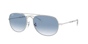 Ray-Ban Bain Bridge RB3735 Sunglasses - Silver/Clear Gradient Blue / 60 mm - 8056262043493