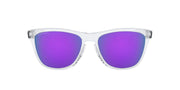 Oakley Frogskins Low Bridge Fit Sunglasses - Polished Clear/Prizm Violet / 54 mm - 888392454751