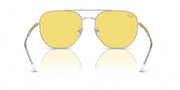 Ray-Ban Aviator RB3724D Sunglasses - Silver/Yellow / 59 mm - 8056597945301 - Additional Image 3