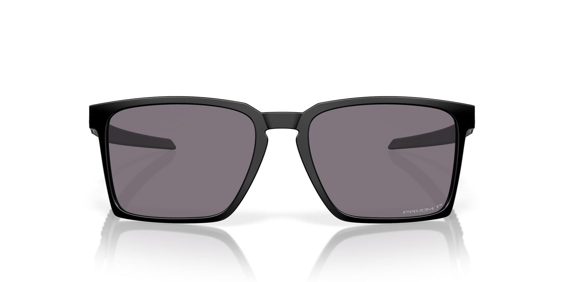 Oakley Exchange Sun Sunglasses - Satin Black/Prizm Grey Polarized / 56 mm - 888392624918