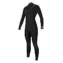 O'Neill Hyperfreak 3/2mm Chest Zip Fullsuit - BLACK/BLACK / 4