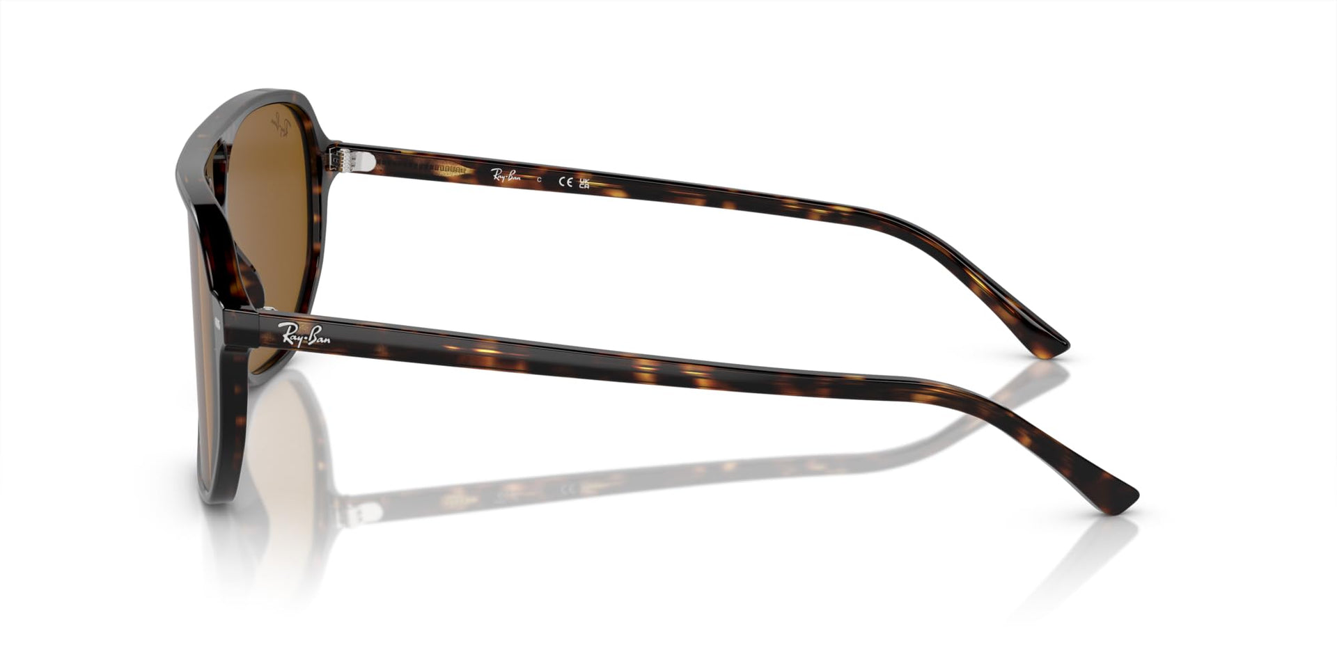 Ray-Ban Bill One RB2205 Sunglasses - Havana/Brown / 60 mm - 8056597936255 - Additional Image 2