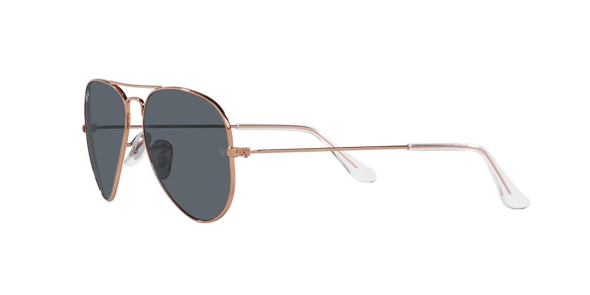 Ray-Ban Aviator RB3025 Sunglasses Batch 2 - Rose Gold/Blue / 58 mm - 8056597855921 - Additional Image 2