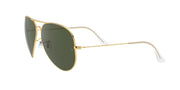 Ray-Ban Aviator Large Metal II RB3026 Sunglasses - Gold/G-15 Green / 62 mm - 805289628460 - Additional Image 2