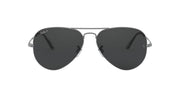 Ray-Ban Aviator Metal II RB3689 Sunglasses - Gunmetal/Polarized Black / 62 mm (X002U9C28N) - X002U9C28N