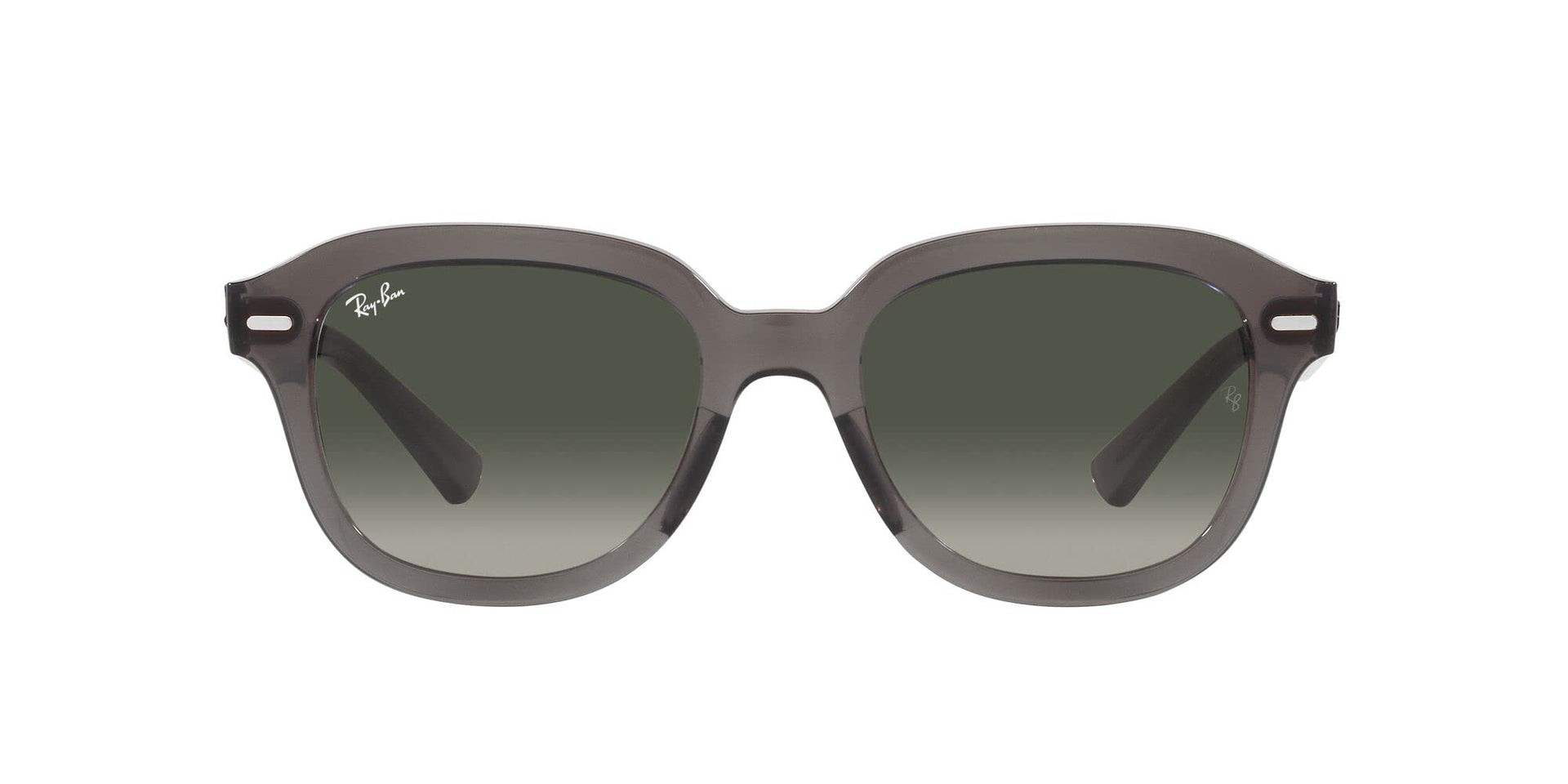 Ray-Ban Erik RB4398 Sunglasses - Opal Dark Grey/Gradient Grey / 51 mm - 8056597828826