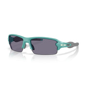Oakley Flak Rectangle Sunglasses - Matte Pacific / Prizm Grey / Standard - 888392665720