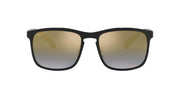 Ray-Ban Chromance RB4264 Sunglasses - Black/Polarized Blue Mirror Gold Gradient / 58 mm - 8056597036023