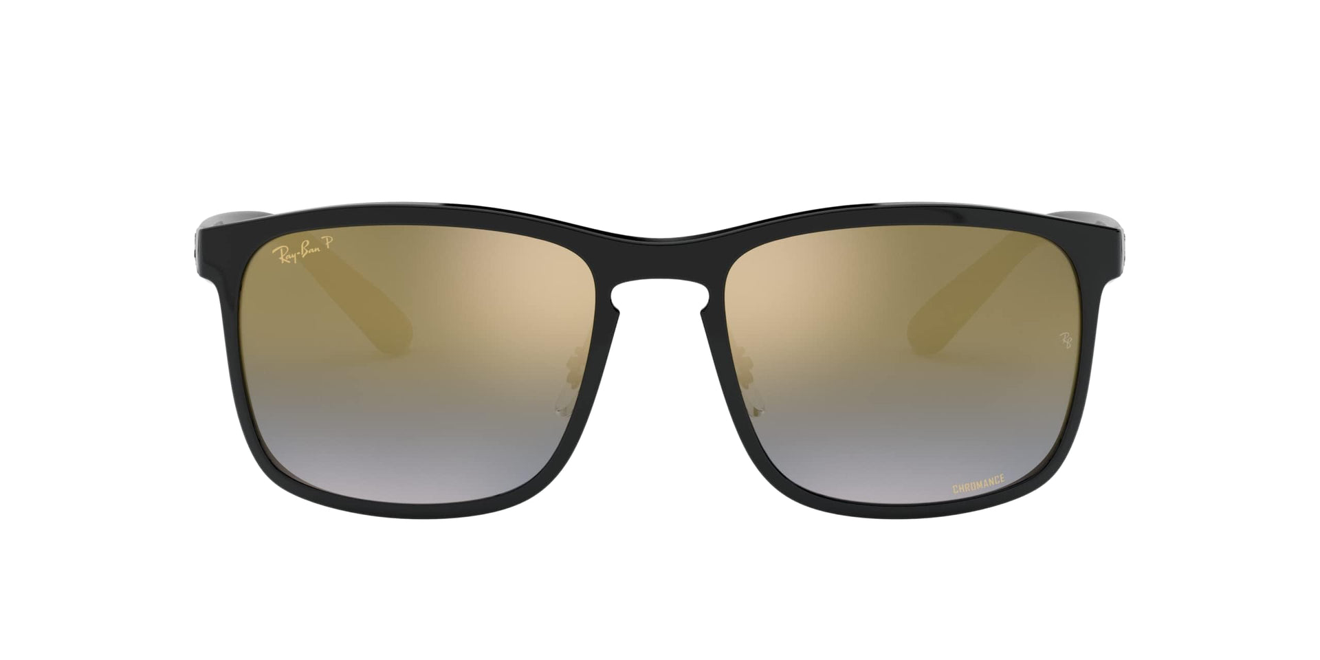 Ray-Ban Chromance RB4264 Sunglasses - Black/Polarized Blue Mirror Gold Gradient / 58 mm - 8056597036023