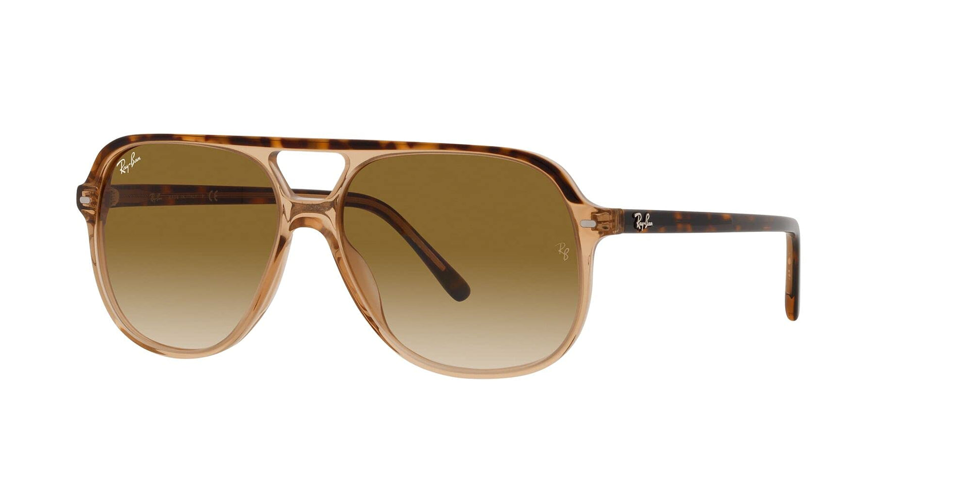 Ray-Ban Bill RB2198 Sunglasses - Havana on Transparent Brown/Clear Gradient Brown / 56 mm - 8056597529679 - Additional Image 2