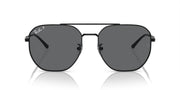 Ray-Ban Aviator RB3724D Sunglasses - Black/Dark Grey Polarized / 59 mm - 8056597964616