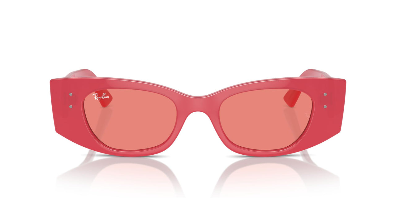 Ray-Ban Kat RB4427 Sunglasses - Red Cherry/Pink / 49 mm - 8056262014509
