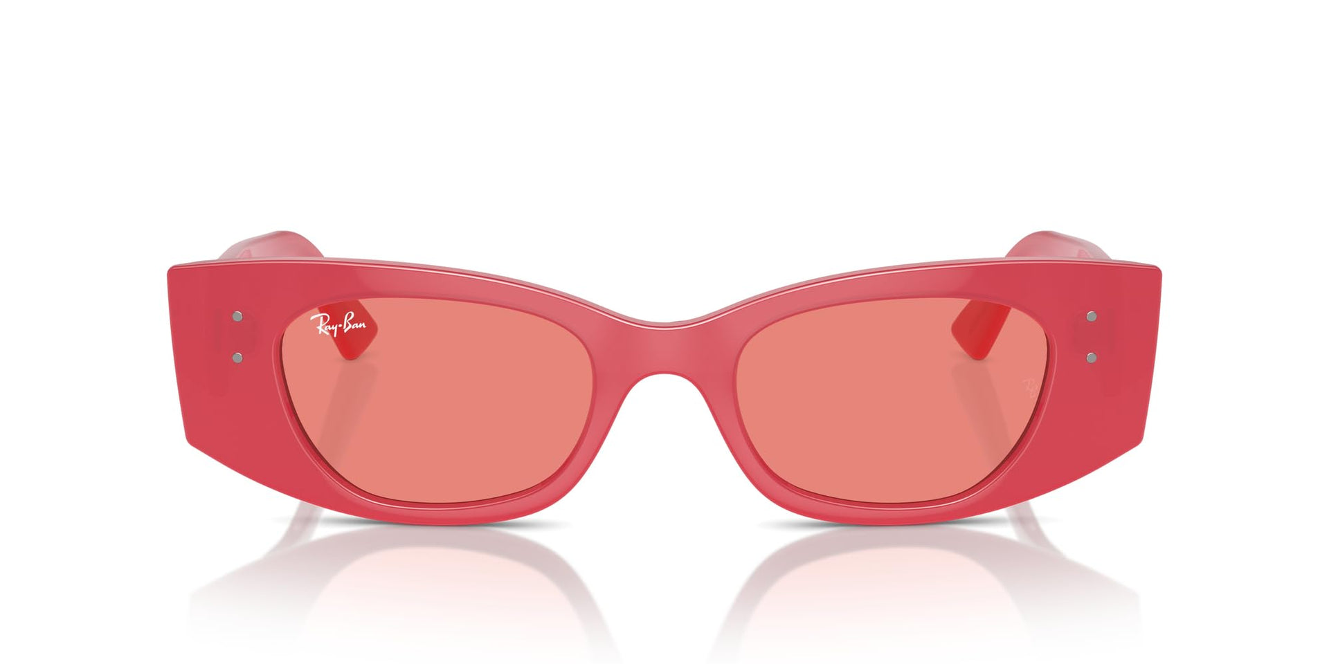 Ray-Ban Kat RB4427 Sunglasses - Red Cherry/Pink / 49 mm - 8056262014509