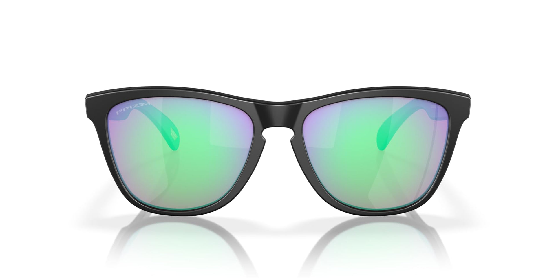 Oakley Frogskins Low Bridge Fit Sunglasses - Matte Black/Prizm Golf / 54 Mm - 888392617699