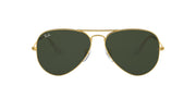 Ray-Ban Aviator RB3025 Sunglasses Batch 2 - Gold Brown/G-15 Green / 55 mm - X001DKZDM7