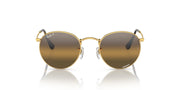 Ray-Ban Metal Glasses RB3447 Sunglasses - Gold/Clear Gradient Dark Brown Polarized / 53 mm - 8056597965361