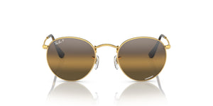 Gold/Clear Gradient Dark Brown Polarized