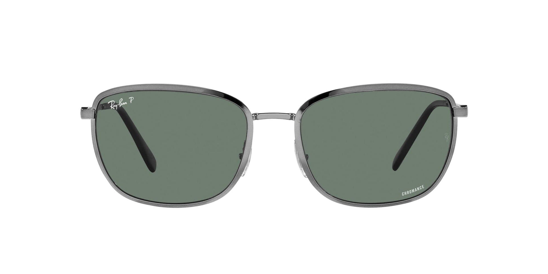 Ray-Ban RB3705 Sunglasses - Gunmetal/Polarized Grey / 60 mm - 8056597833783