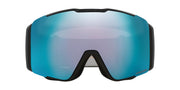 Oakley Line Miner Pro snow goggles, black frame and light teal Prizm lens