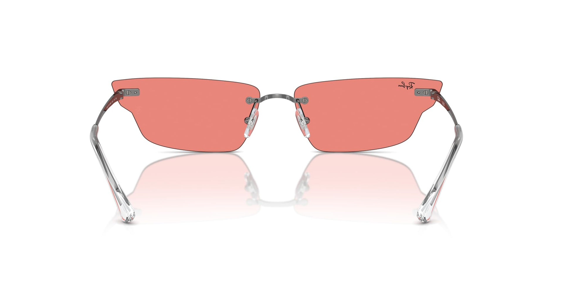 Ray-Ban Anh RB3731 Sunglasses - Gunmetal/Pink / 66 mm - X0045URFKF - Additional Image 3