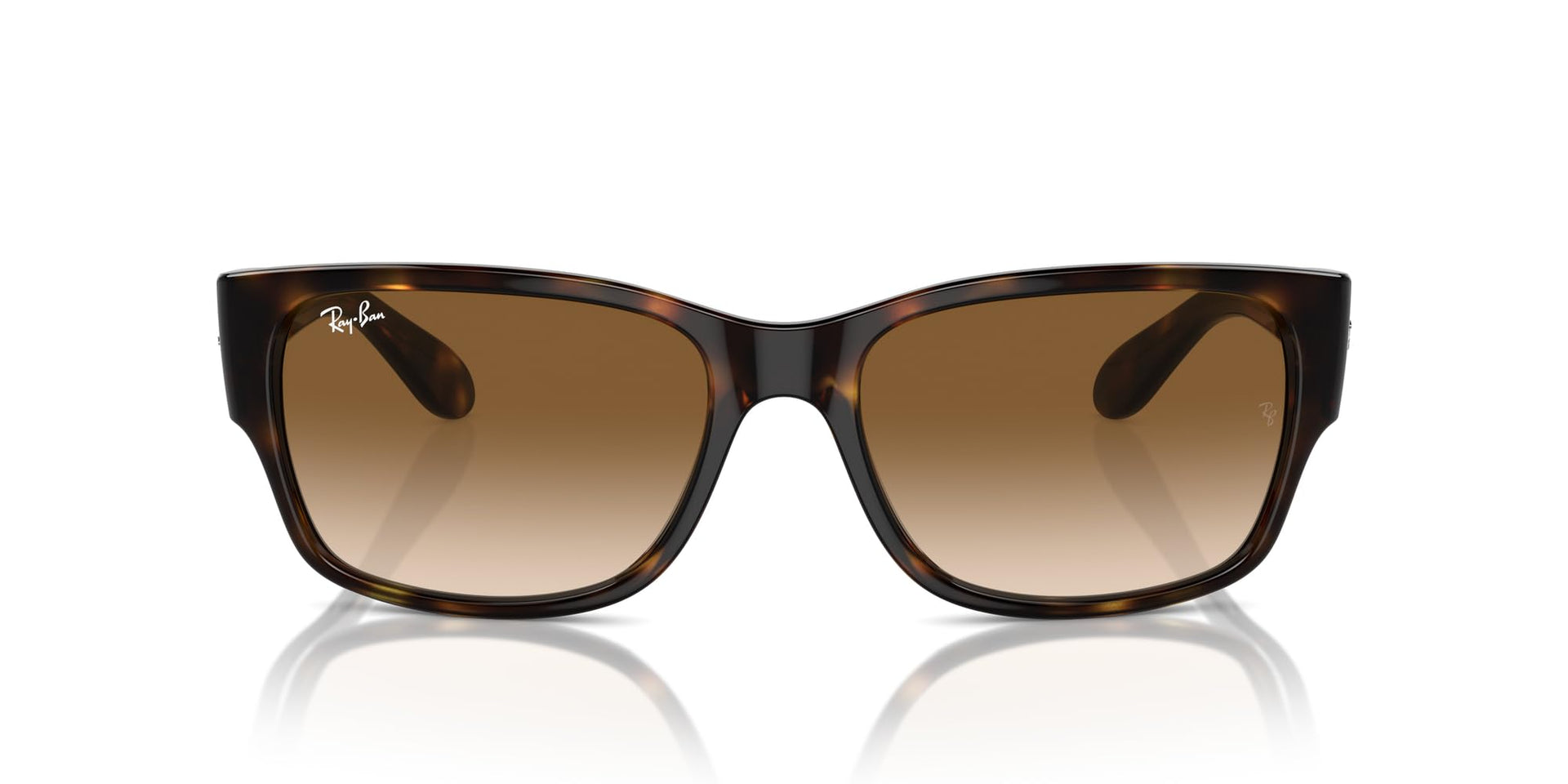Ray-Ban RB4388 Sunglasses - Havana/Clear Gradient Brown / 58 mm - 8056262054772