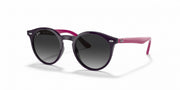 Ray-Ban RJ9064S Sunglasses - Violet/Light Grey Gradient Dark Grey / 44 mm - 8053672676983