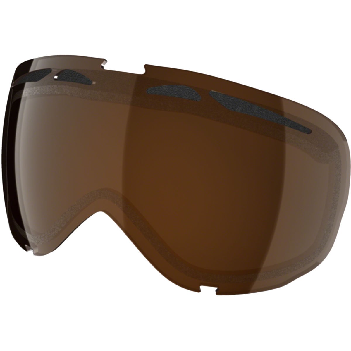 Oakley Elevate replacement lens, brown Iridium mirrored shield lens