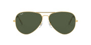 Ray-Ban Aviator Large Metal II RB3026 Sunglasses - Gold/G-15 Green / 62 mm - 805289628460